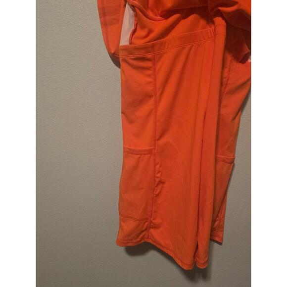 Halara NWT Women’s SoftlyZero Airy Cutout Orange Workout Dress (L) - Picture 5 of 6